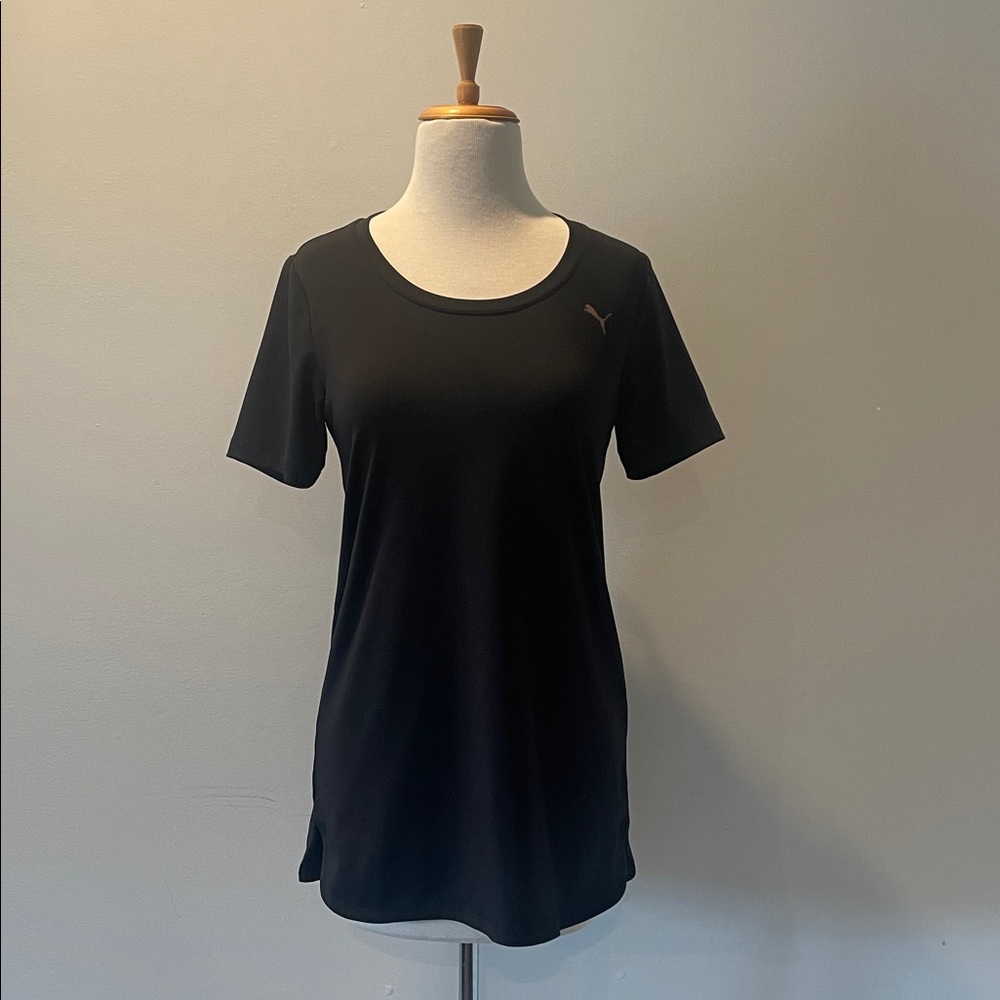 Puma Women's Black Short Sleeve Tee